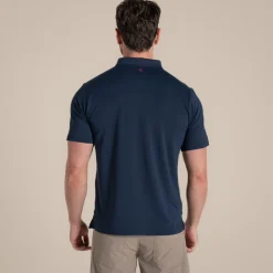 Clearance Men's NosiLife Bramshaw Golf Short Sleeved Polo Top | Desert|Jungle