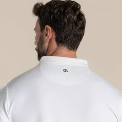 Best Men's NosiLife Bramshaw Golf Long Sleeved Polo Top | Desert|Jungle