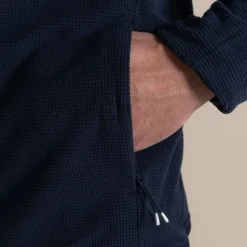 Clearance Men's NosiLife Bromsgrove Golf Full Zip Fleece | Desert|Tropical