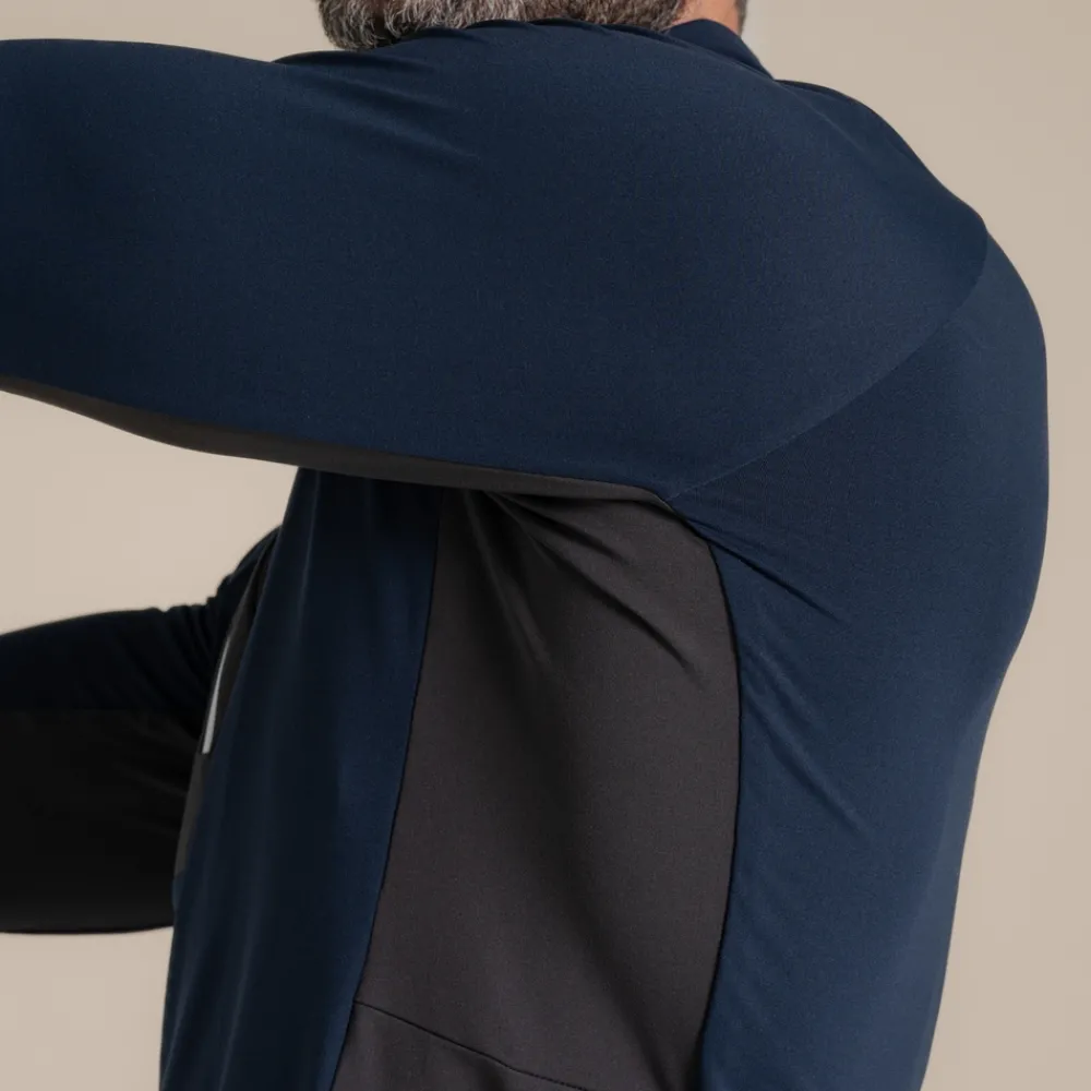 Clearance Men's NosiLife Goswick Golf Half Zip Top | Desert|Jungle