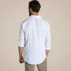 Hot Men's NosiLife Nuoro Long Sleeved Shirt II | Desert|Jungle