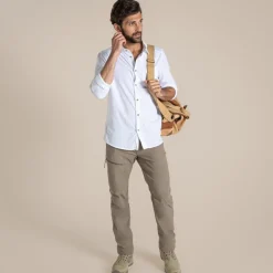 Hot Men's NosiLife Nuoro Long Sleeved Shirt II | Desert|Jungle