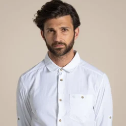 Hot Men's NosiLife Nuoro Long Sleeved Shirt II | Desert|Jungle