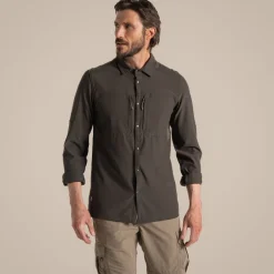 NosiLife Pro Long Sleeved Shirt V | Desert|Jungle