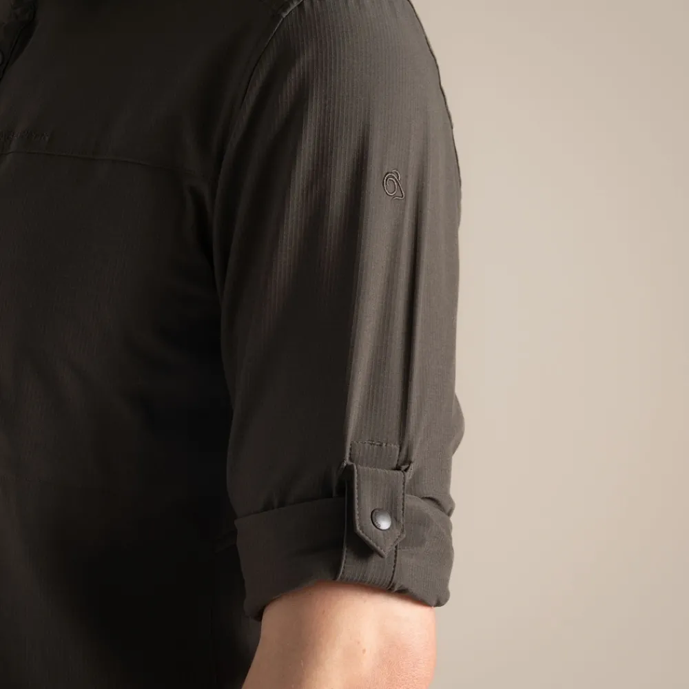 NosiLife Pro Long Sleeved Shirt V | Desert|Jungle