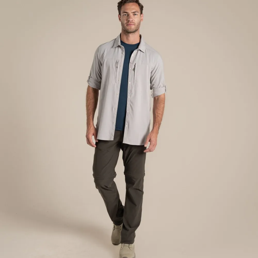Best NosiLife Pro Long Sleeved Shirt V | Jungle|Mediterranean