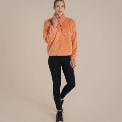 Outlet Women's Bron Half Zip Fleece | Women Desert|Jungle