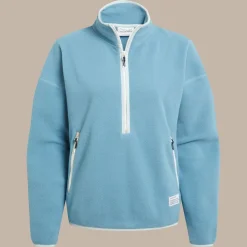 Online Women's CO2 Renu Half Zip Fleece | Women Hiking Holiday|Fleece