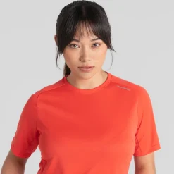 Clearance Women's Dynamic Pro Short Sleeve T-Shirt | Women Hiking Holiday|T-Shirts & Tops
