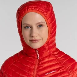 Hot Women's ExpoLite Insulated Hooded Jacket | Jungle|Hiking Holiday