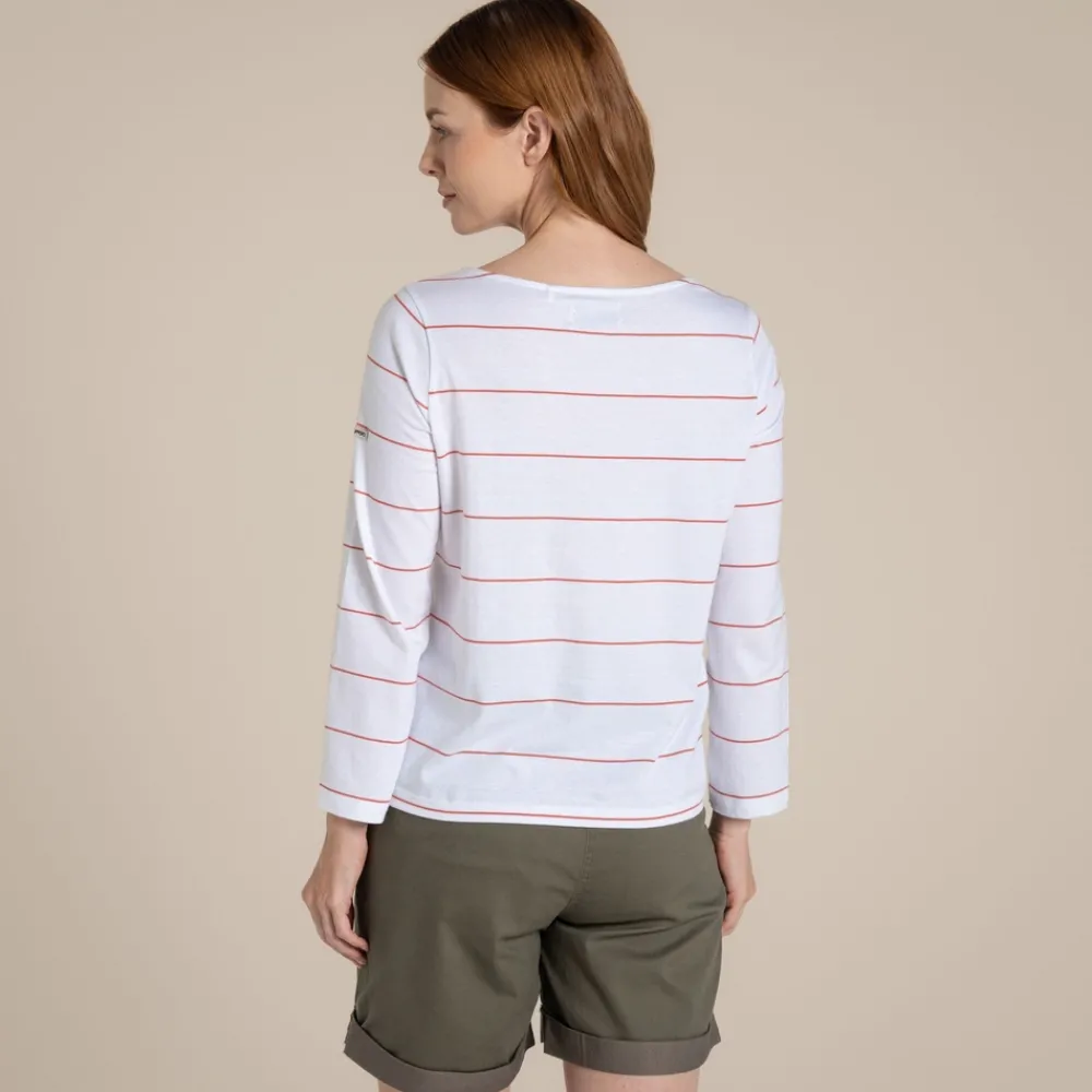 Women's Katitia Long Sleeved Top | Women Desert|Mediterranean