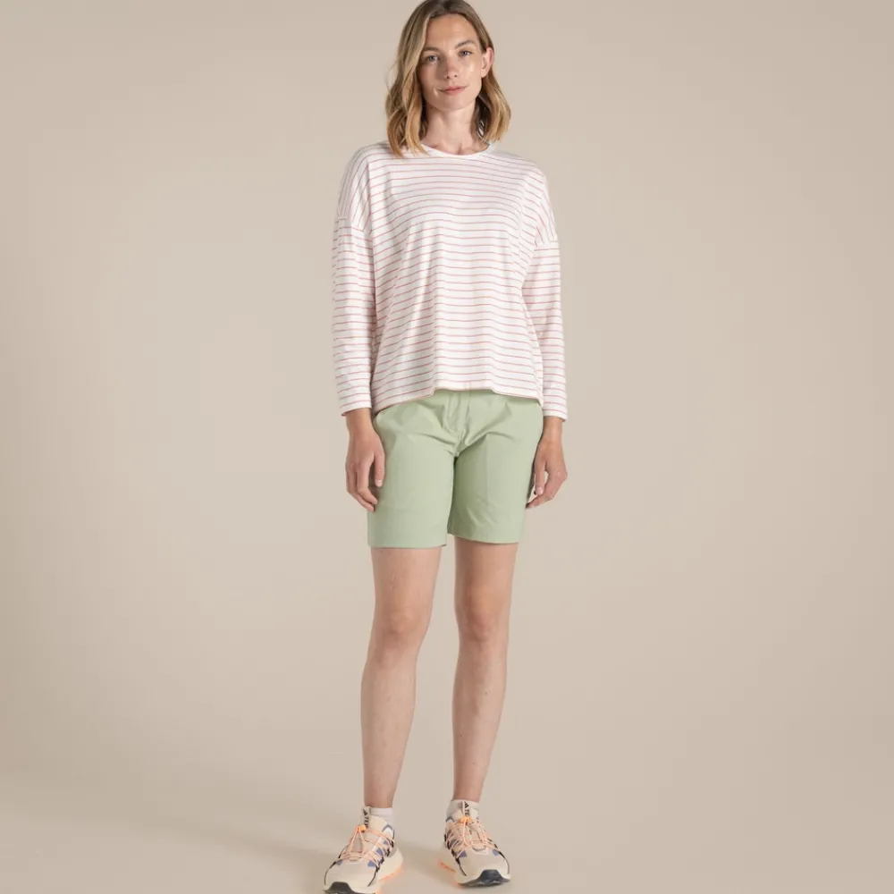 New Women's Kielder Long Sleeved T-Shirt | Women Hiking Holiday|T-Shirts & Tops