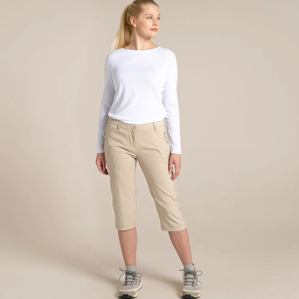New Women's Kiwi Pro II Crop Trousers | Women Tropical|Jungle