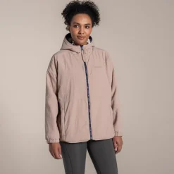 Hot Women's Longlands Reversible Hooded Jacket | Ecru / Warm Beige Women Fleece|Full Zip Fleece