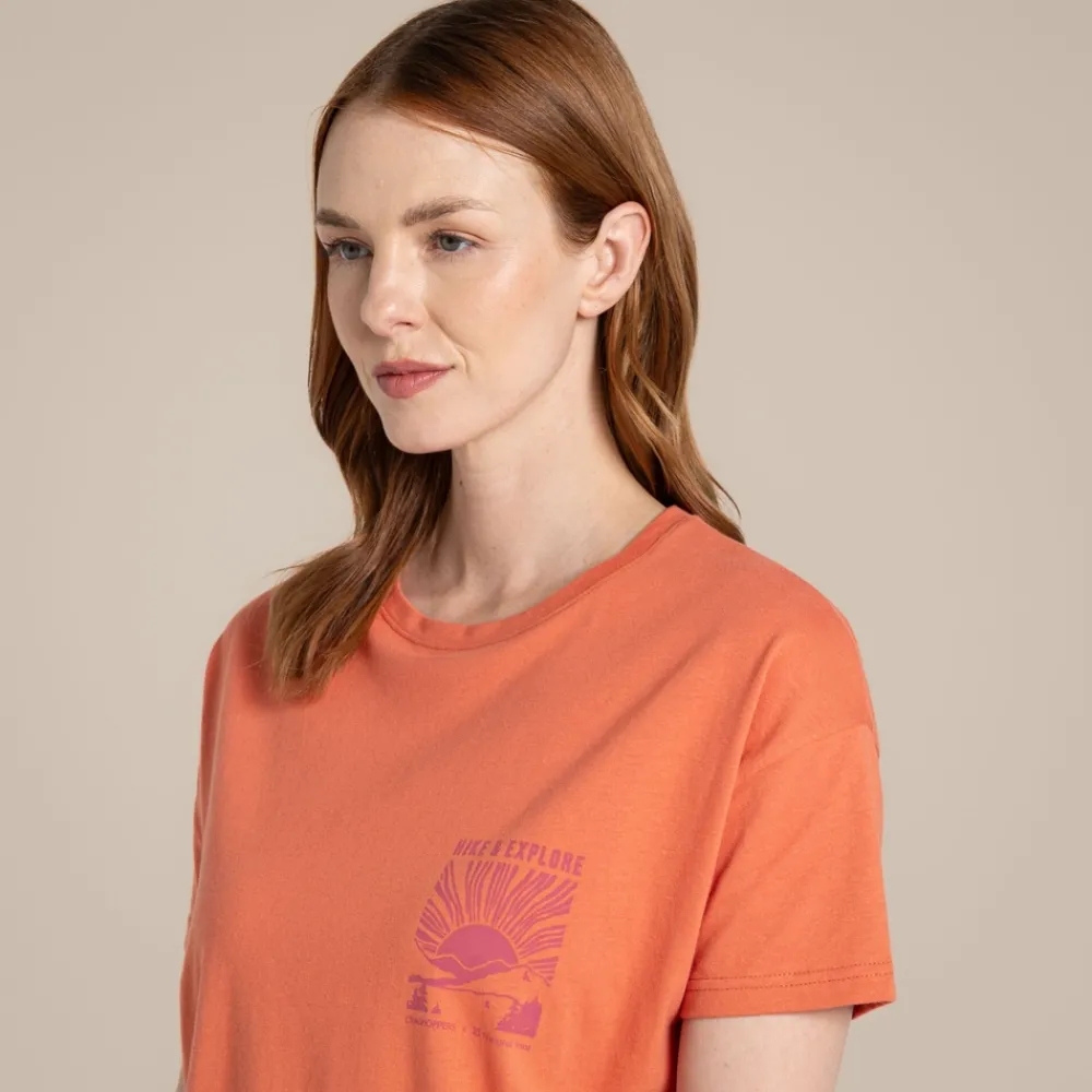 New Women's National Trust Bistort Short Sleeved T-Shirt | Women T-Shirts & Tops|Short Sleeve