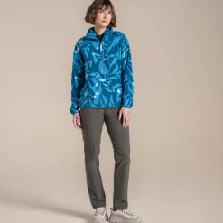 Sale Women's National Trust Reedmace Half Zip Fleece | Women Fleece|Half Zip Fleece