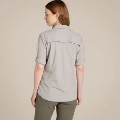 Hot Women's NosiLife Adventure Long Sleeved Shirt III | Women Desert|Jungle