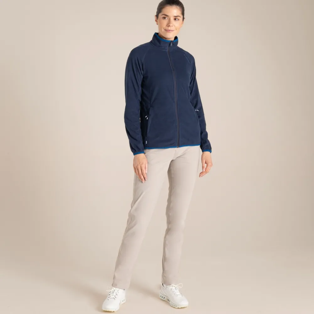 Clearance Women's NosiLife Belfairs Golf Full Zip Fleece | Women Desert|Jungle