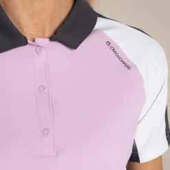 Clearance Women's NosiLife Hazelmere Golf Short Sleeved Polo Top | Women Desert|Jungle