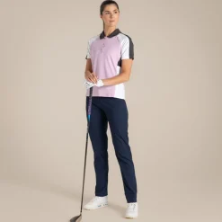 Clearance Women's NosiLife Hazelmere Golf Short Sleeved Polo Top | Women Desert|Jungle