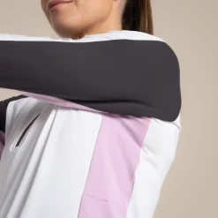 Women's NosiLife Ivybridge Golf Half Zip Top | Women Desert|Jungle