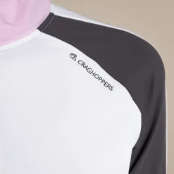 Women's NosiLife Ivybridge Golf Half Zip Top | Women Desert|Jungle