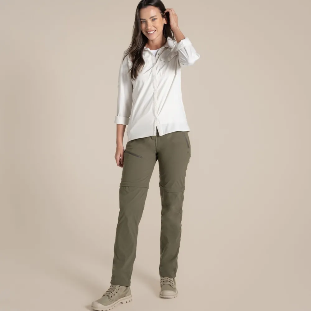 New Women's NosiLife Pro Convertible Trouser III | Women Desert|Jungle