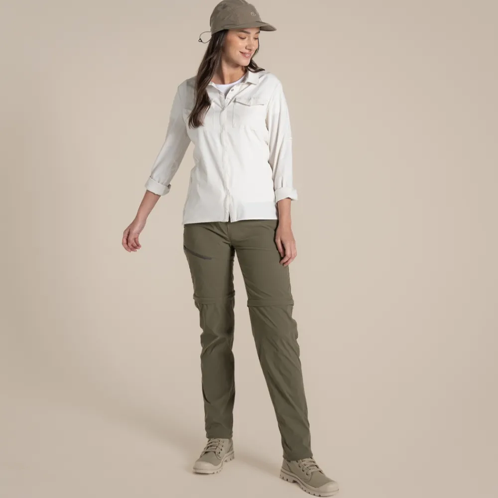 New Women's NosiLife Pro Convertible Trouser III | Women Desert|Jungle