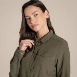 Outlet Women's NosiLife Pro Long Sleeved Shirt III | Women Desert|Jungle