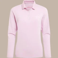 Clearance Women's NosiLife Thornbury Golf Long Sleeved Polo Top | Women Desert|Jungle