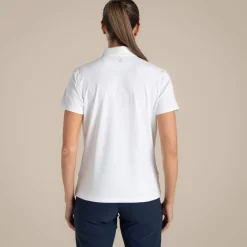 Online Women's NosiLife Thornbury Golf Short Sleeved Polo Top | Women Desert|Jungle