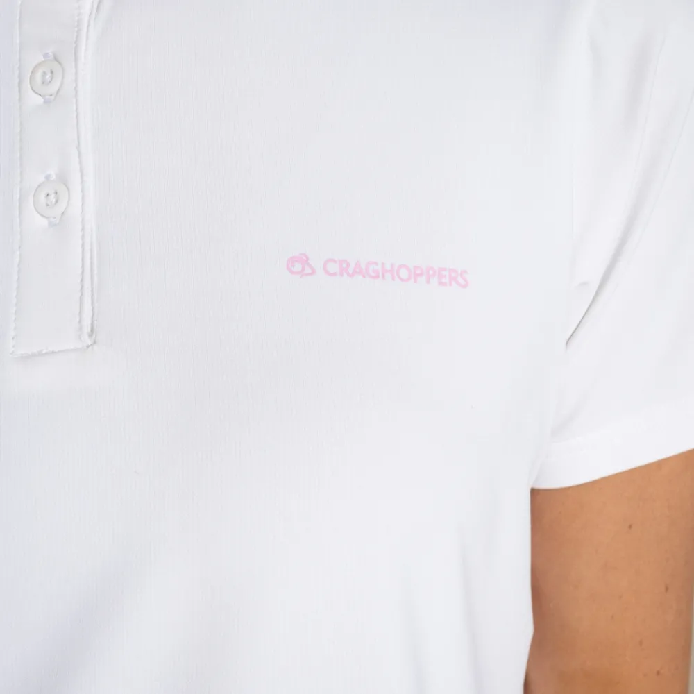 Online Women's NosiLife Thornbury Golf Short Sleeved Polo Top | Women Desert|Jungle