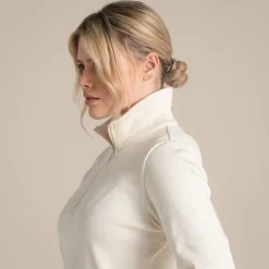 Best Women's Orlaith Half Zip Long Sleeved Top | Women Hiking Holiday|T-Shirts & Tops