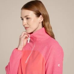 New Womens' Selina Half Zip Fleece | Women Fleece|Half Zip Fleece