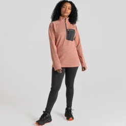 Women's Trina Half Zip Fleece | Hiking Holiday